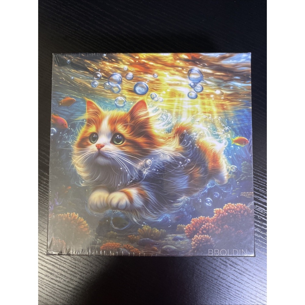 Underwater Kitty Puzzle 1000 Piece New Sealed